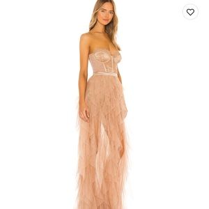 For love and lemons bustier gown. Only worn one time